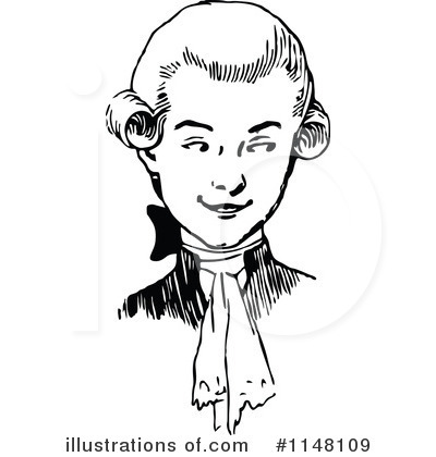 Royalty-Free (RF) Boy Clipart Illustration by Prawny Vintage - Stock Sample #1148109