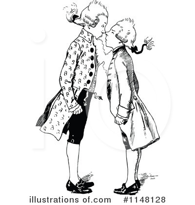 Royalty-Free (RF) Boy Clipart Illustration by Prawny Vintage - Stock Sample #1148128