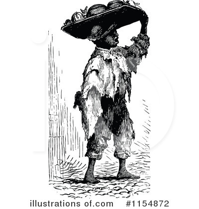Royalty-Free (RF) Boy Clipart Illustration by Prawny Vintage - Stock Sample #1154872