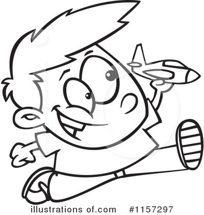 Royalty-Free (RF) Boy Clipart Illustration by toonaday - Stock Sample #1157297