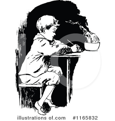 Royalty-Free (RF) Boy Clipart Illustration by Prawny Vintage - Stock Sample #1165832