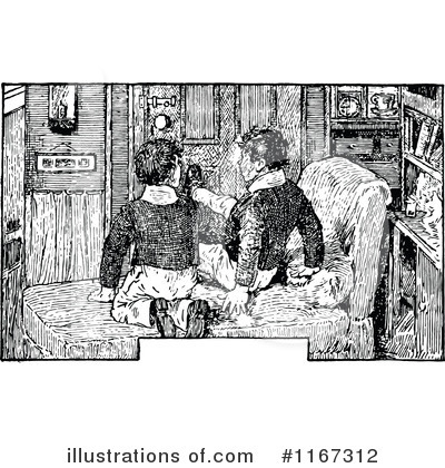 Royalty-Free (RF) Boy Clipart Illustration by Prawny Vintage - Stock Sample #1167312