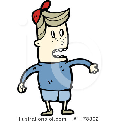 Royalty-Free (RF) Boy Clipart Illustration by lineartestpilot - Stock Sample #1178302