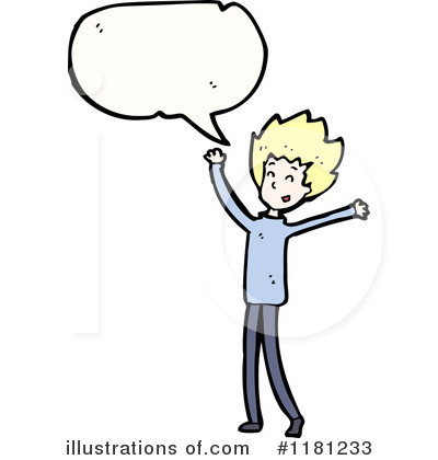 Royalty-Free (RF) Boy Clipart Illustration by lineartestpilot - Stock Sample #1181233