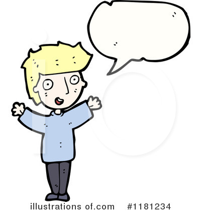 Royalty-Free (RF) Boy Clipart Illustration by lineartestpilot - Stock Sample #1181234