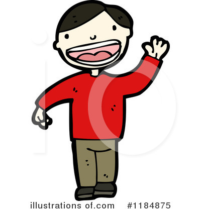 Royalty-Free (RF) Boy Clipart Illustration by lineartestpilot - Stock Sample #1184875
