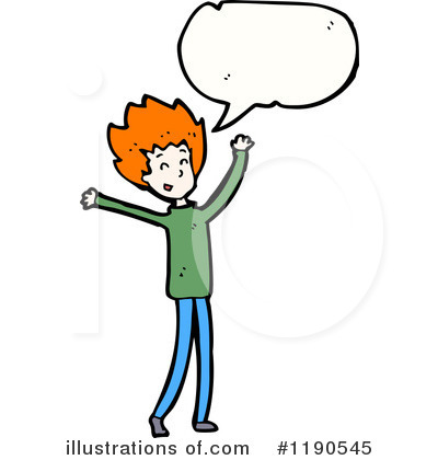 Royalty-Free (RF) Boy Clipart Illustration by lineartestpilot - Stock Sample #1190545