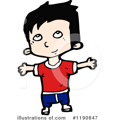 Royalty-Free (RF) Boy Clipart Illustration by lineartestpilot - Stock Sample #1190847