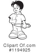 Boy Clipart #1194925 by Lal Perera