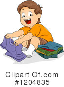 fold laundry clipart