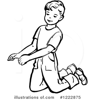 Royalty-Free (RF) Boy Clipart Illustration by Picsburg - Stock Sample #1222875