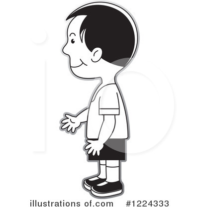 Royalty-Free (RF) Boy Clipart Illustration by Lal Perera - Stock Sample #1224333