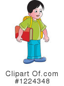 Boy Clipart #1224348 by Lal Perera
