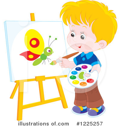 Painting Clipart #1225257 by Alex Bannykh
