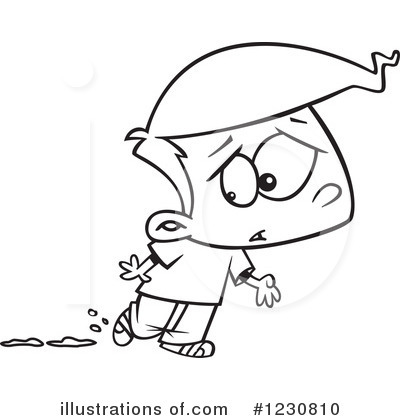 Royalty-Free (RF) Boy Clipart Illustration by toonaday - Stock Sample #1230810