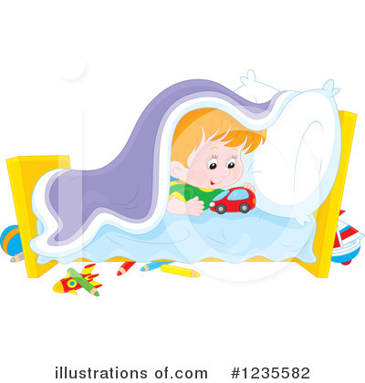 Bed Time Clipart #1235582 by Alex Bannykh