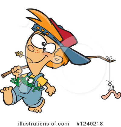 Fishing Clipart #1240218 by toonaday