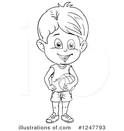 Royalty-Free (RF) Boy Clipart Illustration by merlinul - Stock Sample #1247793