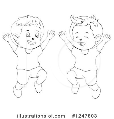 Royalty-Free (RF) Boy Clipart Illustration by merlinul - Stock Sample #1247803