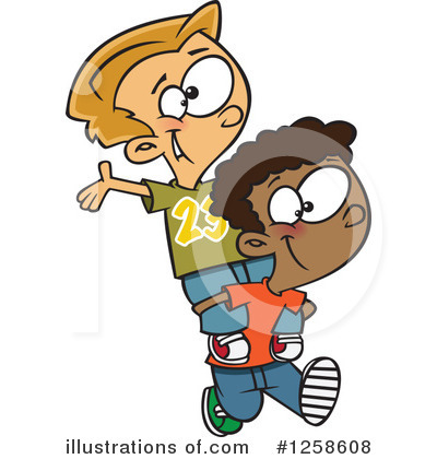 Royalty-Free (RF) Boy Clipart Illustration by toonaday - Stock Sample #1258608
