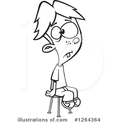 Royalty-Free (RF) Boy Clipart Illustration by toonaday - Stock Sample #1264364