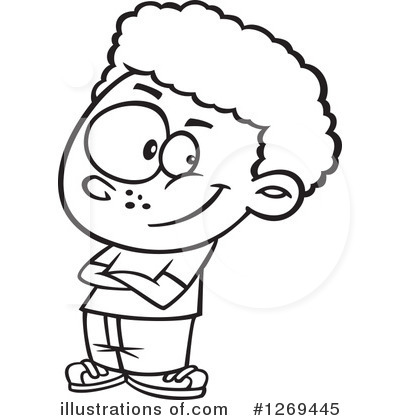 Royalty-Free (RF) Boy Clipart Illustration by toonaday - Stock Sample #1269445
