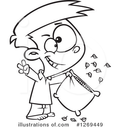 Pillow Fight Clipart #1269449 by toonaday