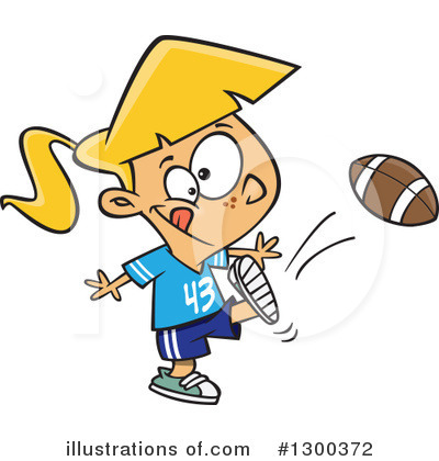 Football Clipart #1300372 by toonaday