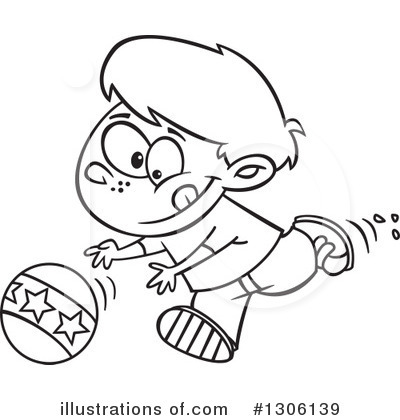 Royalty-Free (RF) Boy Clipart Illustration by toonaday - Stock Sample #1306139