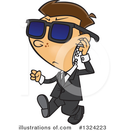 Bodyguard Clipart #1324223 by toonaday