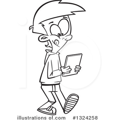Tablet Clipart #1324258 by toonaday