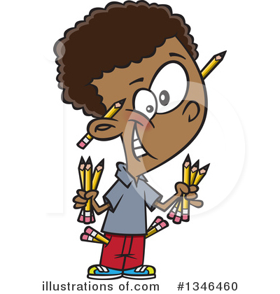 Pencil Clipart #1346460 by toonaday