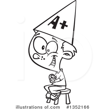 Royalty-Free (RF) Boy Clipart Illustration by toonaday - Stock Sample #1352166
