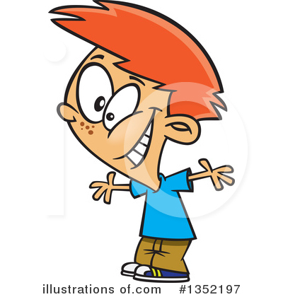 Royalty-Free (RF) Boy Clipart Illustration by toonaday - Stock Sample #1352197