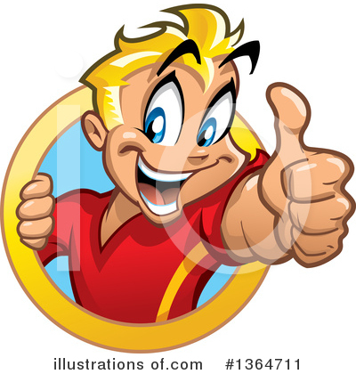 Man Clipart #1364711 by Clip Art Mascots
