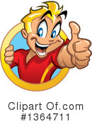Boy Clipart #1364711 by Clip Art Mascots