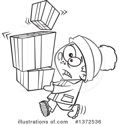 Royalty-Free (RF) Boy Clipart Illustration by toonaday - Stock Sample #1372536