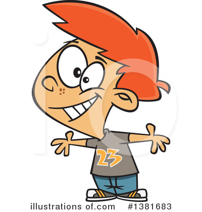 Royalty-Free (RF) Boy Clipart Illustration by toonaday - Stock Sample #1381683