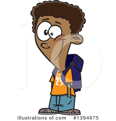 Royalty-Free (RF) Boy Clipart Illustration by toonaday - Stock Sample #1394975