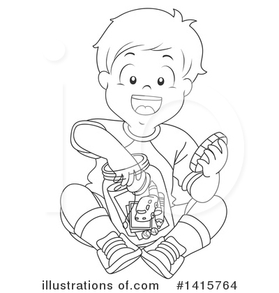 Royalty-Free (RF) Boy Clipart Illustration by BNP Design Studio - Stock Sample #1415764