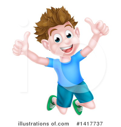 Royalty-Free (RF) Boy Clipart Illustration by AtStockIllustration - Stock Sample #1417737