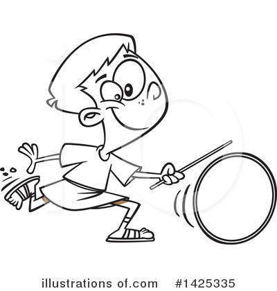 Royalty-Free (RF) Boy Clipart Illustration by toonaday - Stock Sample #1425335