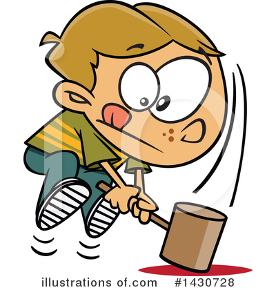 Royalty-Free (RF) Boy Clipart Illustration by toonaday - Stock Sample #1430728