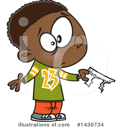 Royalty-Free (RF) Boy Clipart Illustration by toonaday - Stock Sample #1430734