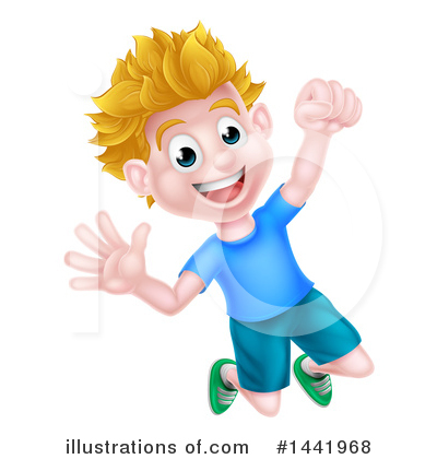 Royalty-Free (RF) Boy Clipart Illustration by AtStockIllustration - Stock Sample #1441968