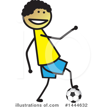 Soccer Clipart #1444632 by ColorMagic