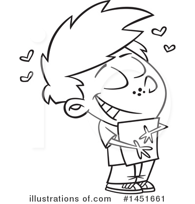 Royalty-Free (RF) Boy Clipart Illustration by toonaday - Stock Sample #1451661