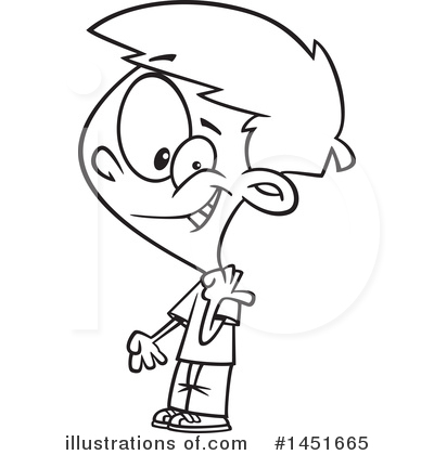 Royalty-Free (RF) Boy Clipart Illustration by toonaday - Stock Sample #1451665