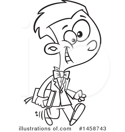 Royalty-Free (RF) Boy Clipart Illustration by toonaday - Stock Sample #1458743