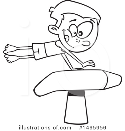 Gymnastics Clipart #1465956 by toonaday